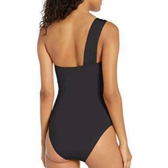 NWT $142 TRINA TURK US 6 ONE SHOULDER ONE PIECE - Picture 4 of 10
